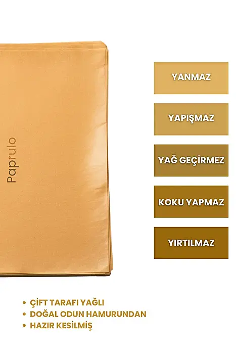 Rubin Yağlı Pişirme Kağıdı 30 Adet x 2 Adet - 2