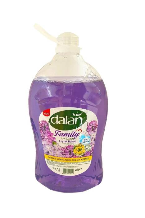 Sıvı Sabun Family 3 Litre Leylak Buketi - 1