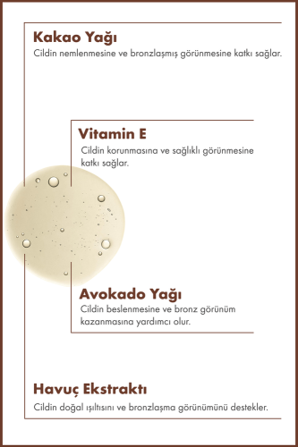 SPF 0 Sun Glow Doğal Bronzlaştırıcı Yağ 100 ML - 2