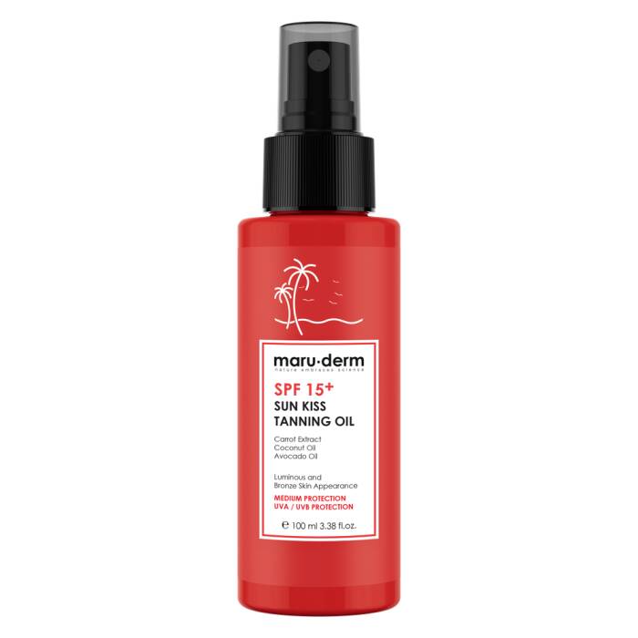 SPF 15 Sun Kiss Bronzlaştırıcı Güneş Yağı 100 ML - 1