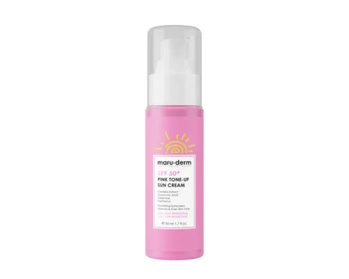 SPF 50 Pembe Ton Eşitleyici (Pink Tone-Up) Güneş Kremi | PA Yeni Nesil Kore Filtreli 50 ML - 1