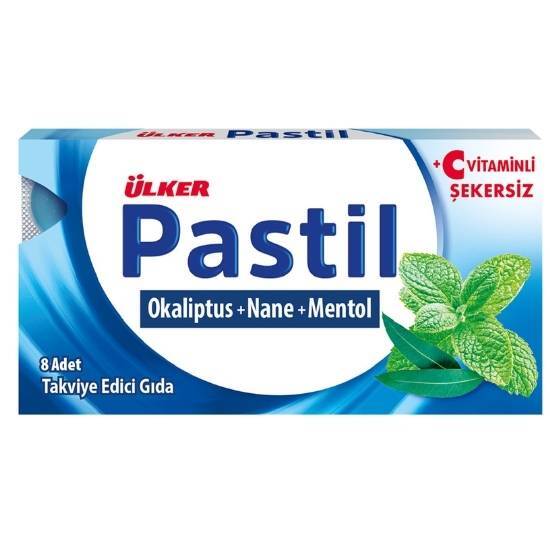 Ülker Pastil Okaliptus - Nane - Mentol 8 Adet Pastil - 1