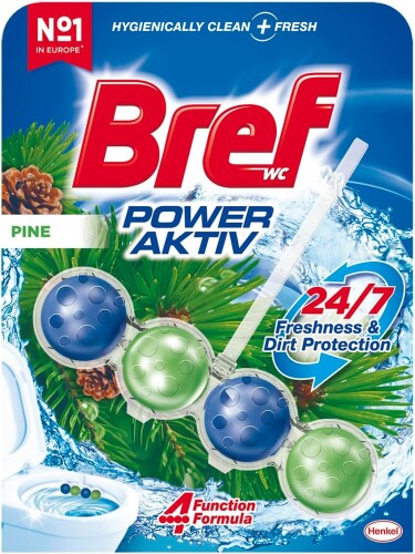 Wc Power Aktiv Tekli Paket Katı Tuvalet Bloğu Çam 5 li Set - 2