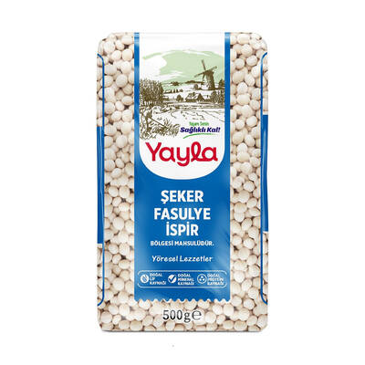 Yayla Şeker Fasulye İspir Bölgesi Mahsulü 500 gr - 1