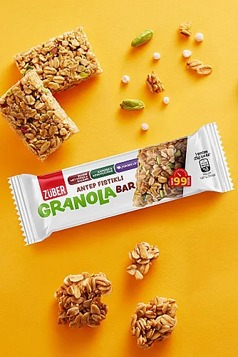 Züber Granola Bar Antep Fıstıklı 25 G - 3