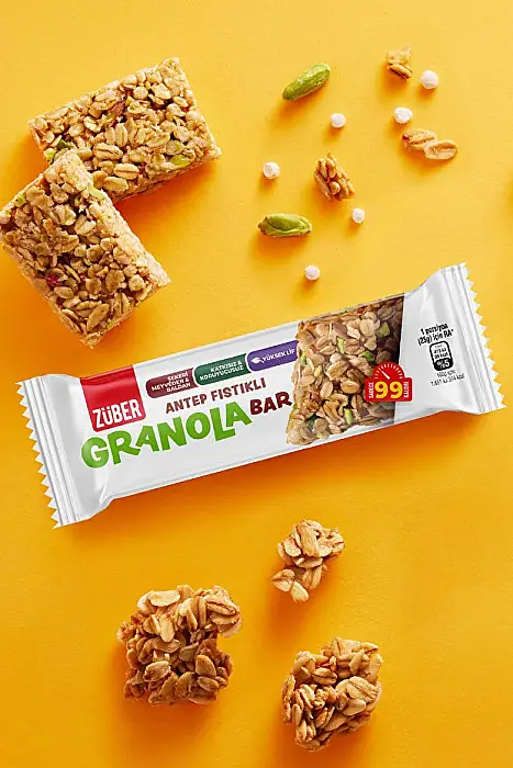 Züber Granola Bar Antep Fıstıklı 25 G - 3
